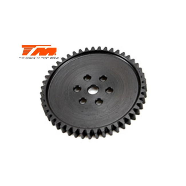 CORONA CENTRAL ACERO 46T EN CNC PARA E6