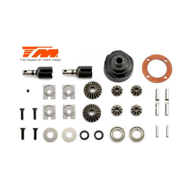 DIFERENCIAL COMPLETO EN KIT DEL/TRAS E6