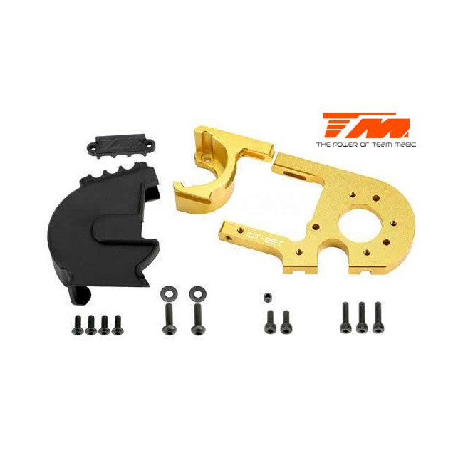 BANCADA MOTOR AJUSTABLE ALUMINIO DORADO OPC E6