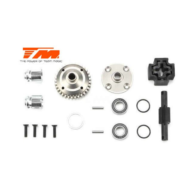 JUEGO TRANSMISIÓN CENTRAL CON CAJA METÁLICA OPC E6