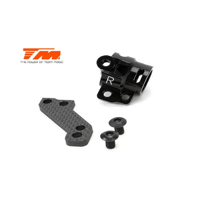 MANGUETA DELANTERA DERECHA ALUMINIO CARBONO E4