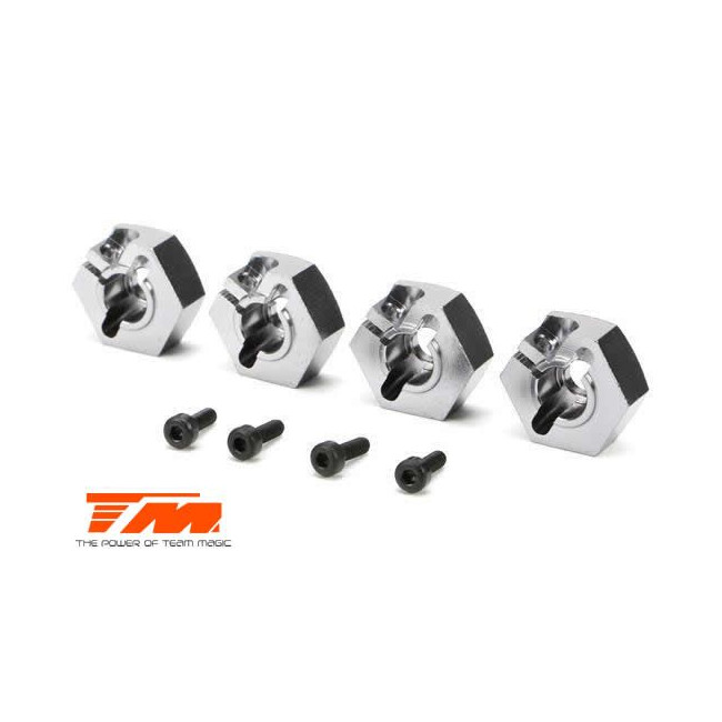 HEXÁGONOS RUEDAS 14MM CON TORNILLO E5