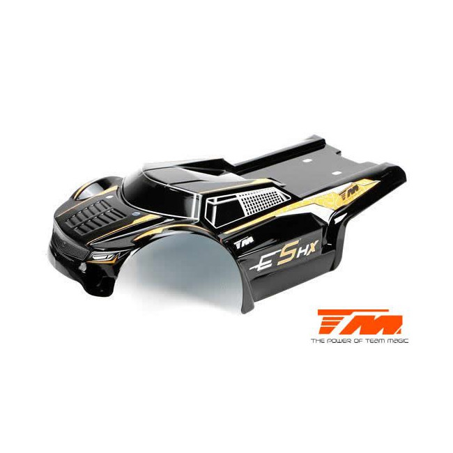 CARROCERÍA PINTADA NEGRA ROJA E5