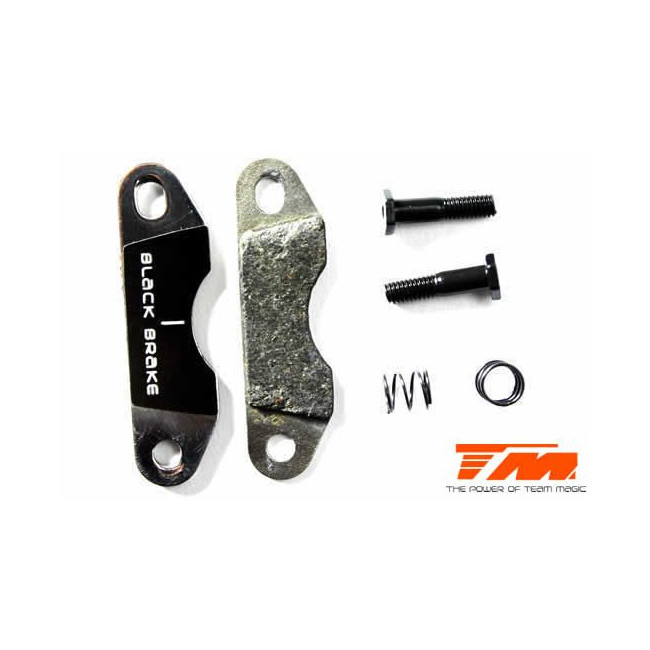 PLACAS CON PASTILLAS FRENOS B8