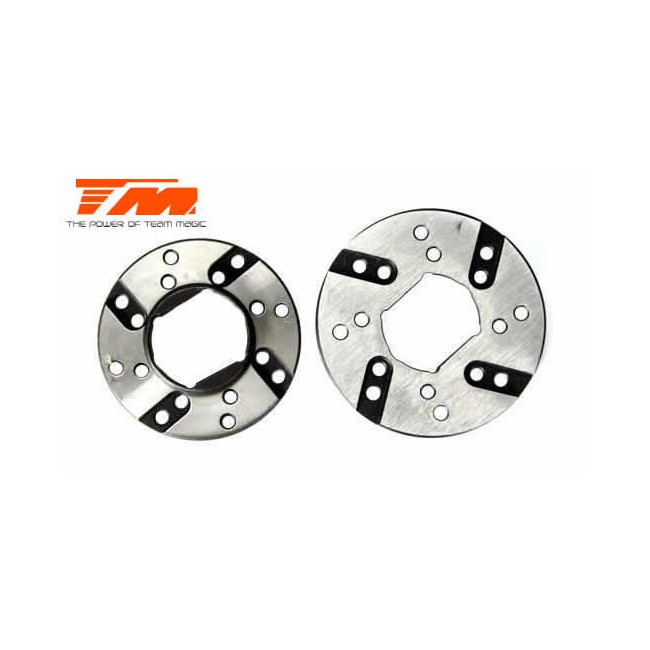 DISCOS DE FRENO VENTILADOS B8