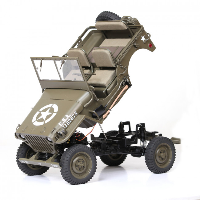 JEEP WILLYS 1941 MB CRAWLER 1/6 ROC HOBBY RTR