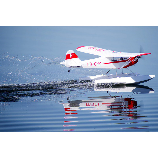 AVIÓN J3 CUB V3 1400MM PNP + FLOTADORES