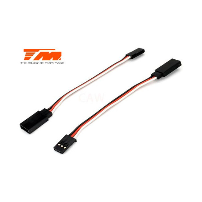 CABLE ALARGADOR DE SERVO 12CM (2PCS)