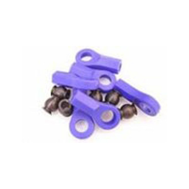 ROTULAS AZULES CON BOLAS (6PCS)