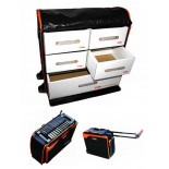 MALETA ESPECIAL PARA COCHES TOURING 1/10 NEGRA