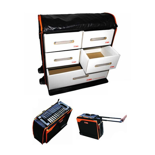 MALETA ESPECIAL PARA COCHES TOURING 1/10 NEGRA