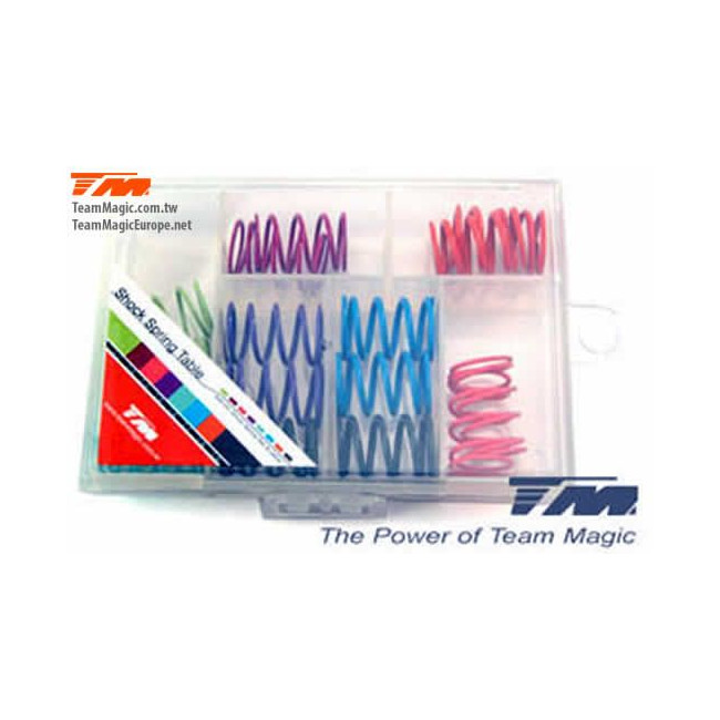 JUEGO MUELLES AMORTIGUADORES (8PCS)