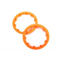 AROS NARANJAS PARA LLANTAS E6 (2PVS