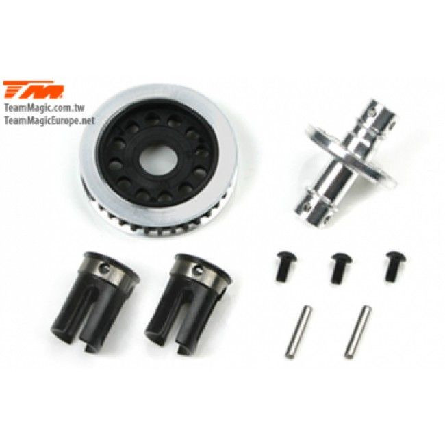 EJE RÍGIDO TRASERO ALUMINIO 32T E4D MF