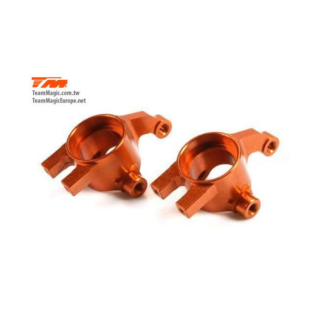 MANGUETAS DELANTERAS ALUMINO NARANJA E4D MF