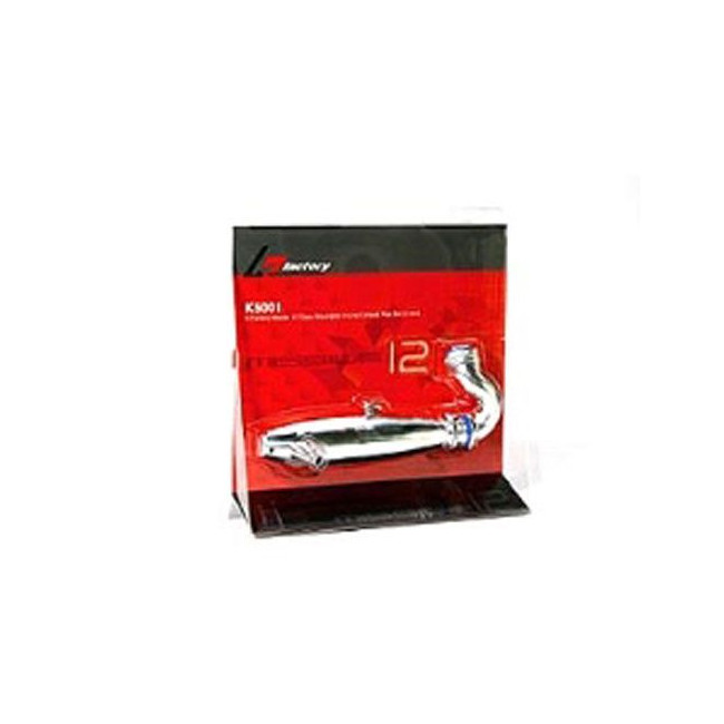 TUBO ESCAPE + CODO KART 1/10 PISTA LATERAL G4