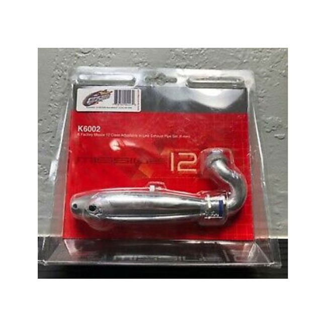 TUBO ESCAPE + CODO KART 1/10 PISTA LATERAL G4