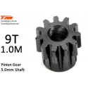 PIÑÓN MOTOR MÓDULO 1 EJE 5MM ACERO 9T