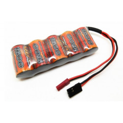 PACK BATERÍA 6V 1600MHA RX PLANO CONECTOR BEC Y FUTABA