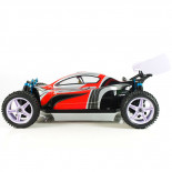 XSTR CON ESCOBILLAS RTR TRACCIÓN 4X4 ROJO Y NEGRO