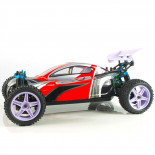 XSTR CON ESCOBILLAS RTR TRACCIÓN 4X4 ROJO Y NEGRO