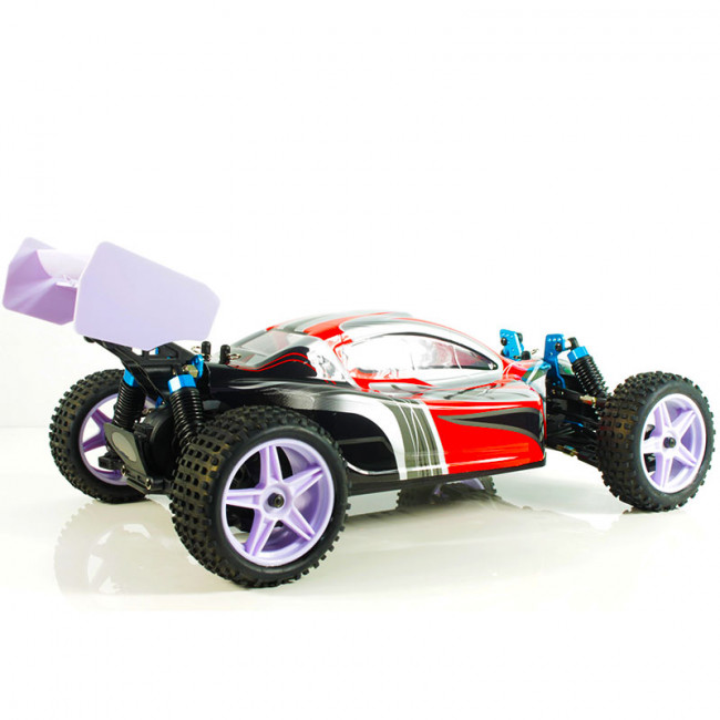 XSTR CON ESCOBILLAS RTR TRACCIÓN 4X4 ROJO Y NEGRO