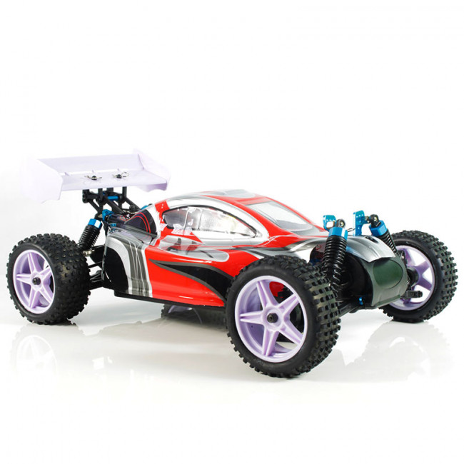 XSTR CON ESCOBILLAS RTR TRACCIÓN 4X4 ROJO Y NEGRO