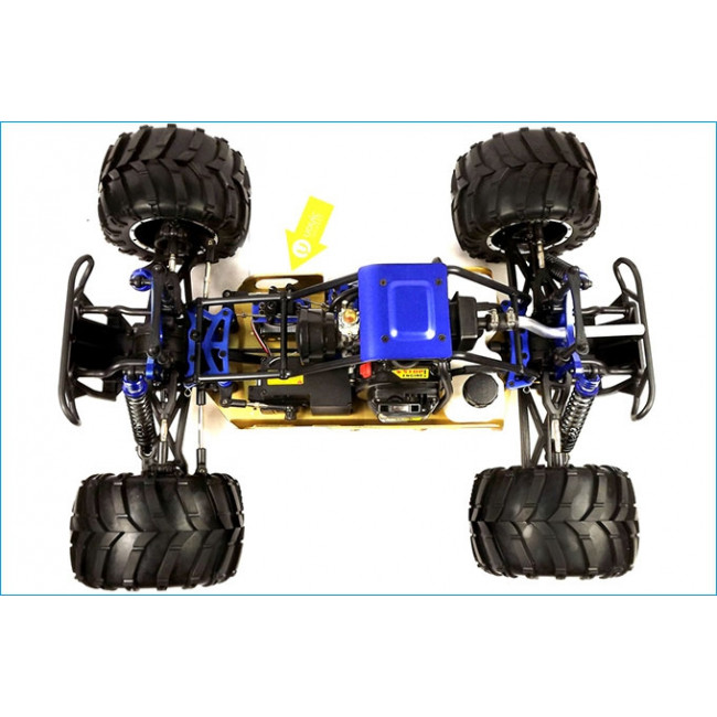 SKELETON 1/5 RTR 32CC NEGRO ROJO