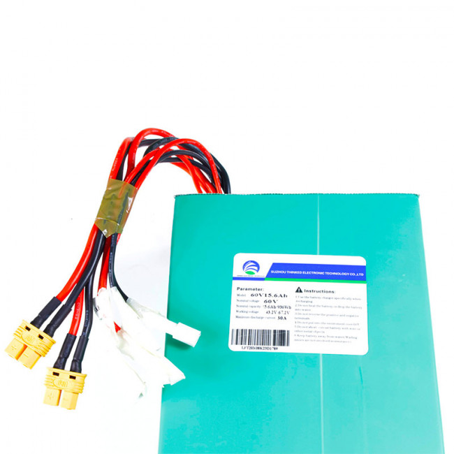 BATERÍA PATINETE ELÉCTRICO MSC-010PRO / TWIN 60V 15,6AH (32 X 12 X 7CM)