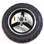 RUEDA DELANTERA COMPLETA (NEUMÁTICO + CÁMARA + LLANTA) MSC-005PRO 10 PULGADAS