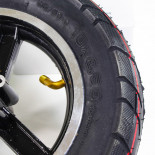 RUEDA DELANTERA COMPLETA (NEUMÁTICO + CÁMARA + LLANTA) MSC-005PRO 10 PULGADAS