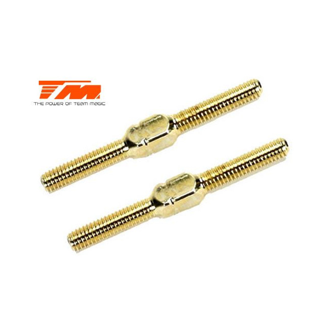TIRANTES AJUSTABLES DORADOS DUROS 3X3.MM (2PCS)