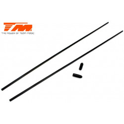TUBO ANTENA NEGRA (2PCS)