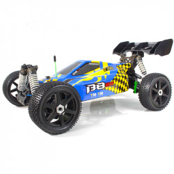 B8ER BUGGY BRUSHLESS 1/8 SEMI COMPETICIÓN AZUL (LISTO PARA CORRER)