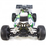❤️ B8 JR BUGGY NITRO 1/8 EXTREME MOTOR 25 BLANCO-VERDE (LISTO PARA CORRER)