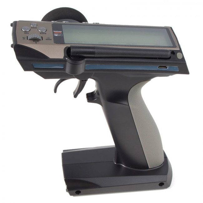 EMISORA 3CH FLYSKY GT3C C/RECEPTOR EMPUÑADURA GRIS