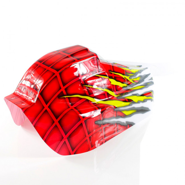 CARROCERÍA 1/5 BUGGY HSP FABLE GASOLINA ROJA BLANCA