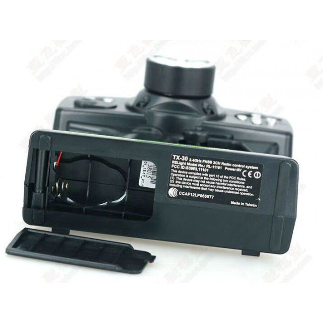 Emisora 3 canales pistola Hard HT3G05 2.4GHZ