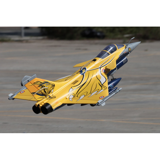 AVIÓN RC FMS DASSAULT RAFALE TURBINA (80mm) BRUSHLESS PNP (ESPECTACULAR)