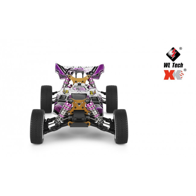 COCHE RC WLTOYS 124019 RTR 1/12 BUGGY , EXCELENTE!