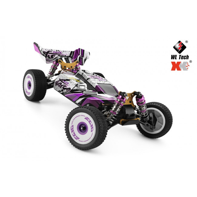 COCHE RC WLTOYS 124019 RTR 1/12 BUGGY , EXCELENTE!