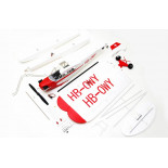 AVIÓN J3 CUB V3 1400MM PNP + FLOTADORES DE REGALO