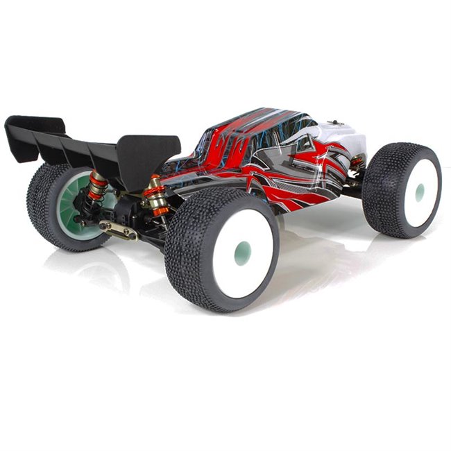 COCHE BRUSHLESS TRUGGY 1/14 EMB-TGH LC RACING RTR LIPO VERSION (7,4V)  AZUL
