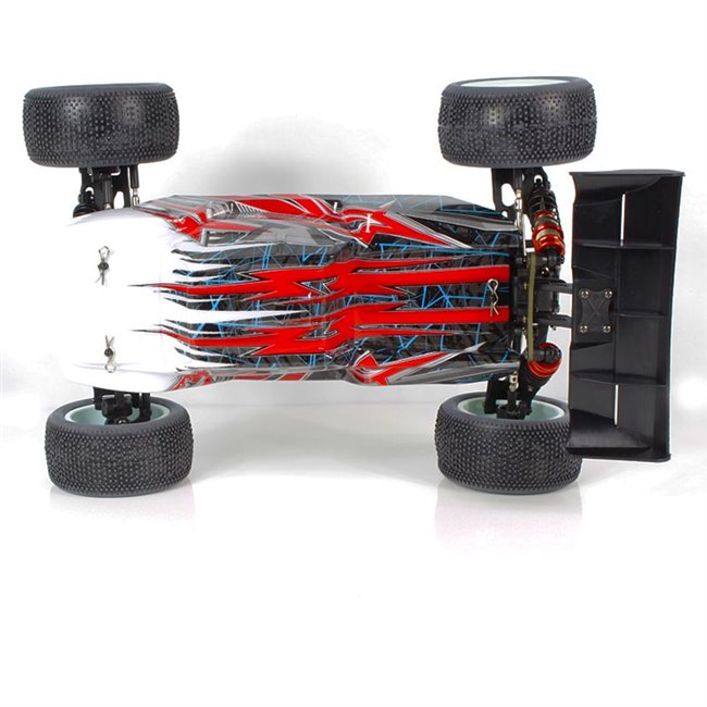 COCHE BRUSHLESS TRUGGY 1/14 EMB-TGH LC RACING RTR LIPO VERSION (7,4V)  AZUL