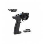 TURBO RACING COCHE RC 1/76 MINI COMPLETO GRIS