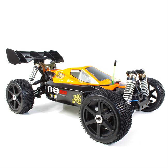 B8ER BUGGY BRUSHLESS 1/8 SEMI COMPETICIÓN NEGRO-NARANJA (LISTO PARA CORRER)