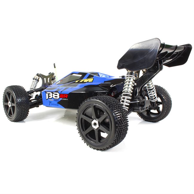 B8ER BUGGY BRUSHLESS 1/8 SEMI COMPETICIÓN NEGRO-AZUL(LISTO PARA CORRER)