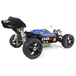 B8ER BUGGY BRUSHLESS 1/8 SEMI COMPETICIÓN NEGRO-AZUL(LISTO PARA CORRER)