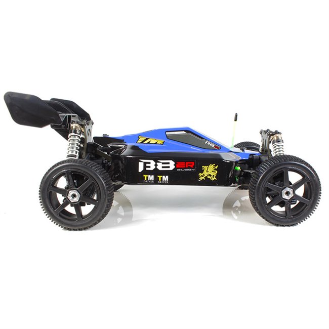 B8ER BUGGY BRUSHLESS 1/8 SEMI COMPETICIÓN NEGRO-AZUL(LISTO PARA CORRER)