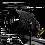 ❤️ B8 JR BUGGY NITRO 1/8 EXTREME MOTOR 25 NARANJA (LISTO PARA CORRER)